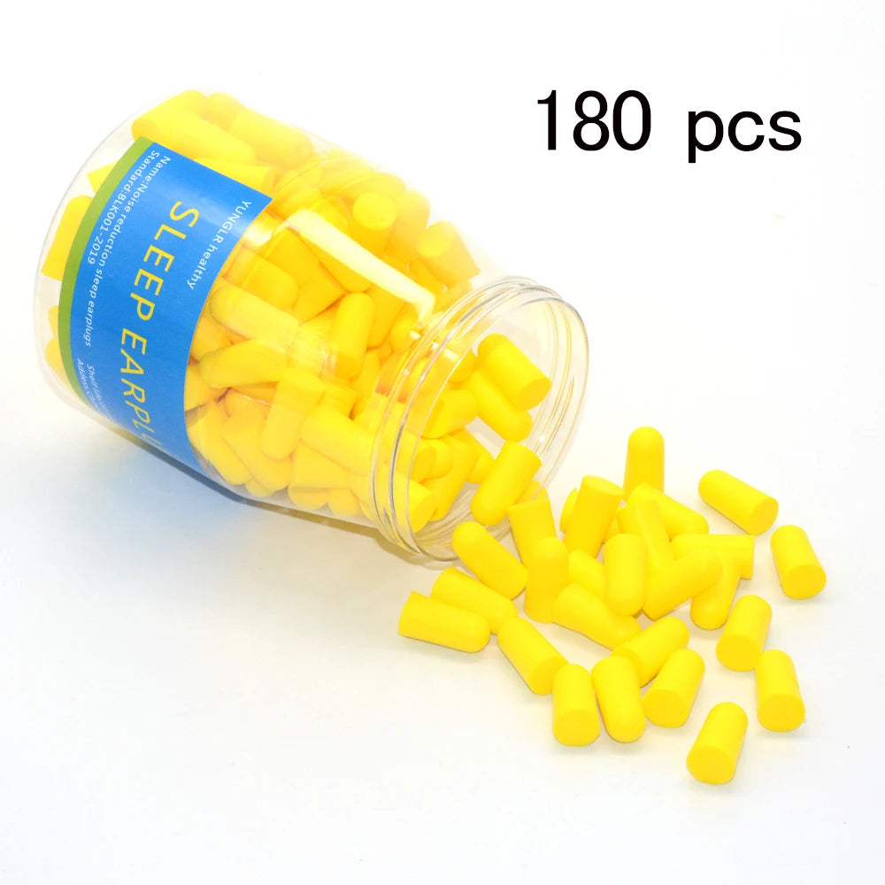 Ultra Soft Foam Earplugs, 120/180 Pcs