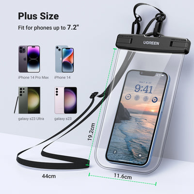 7.2 inch Waterproof Phone Case