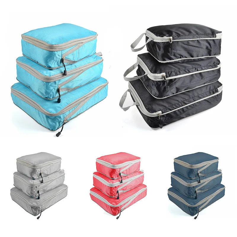 Storage Bag Compressible Packing Cubes Travel