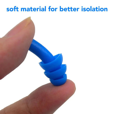 Soft Silicone Earplugs Waterproof Swimming