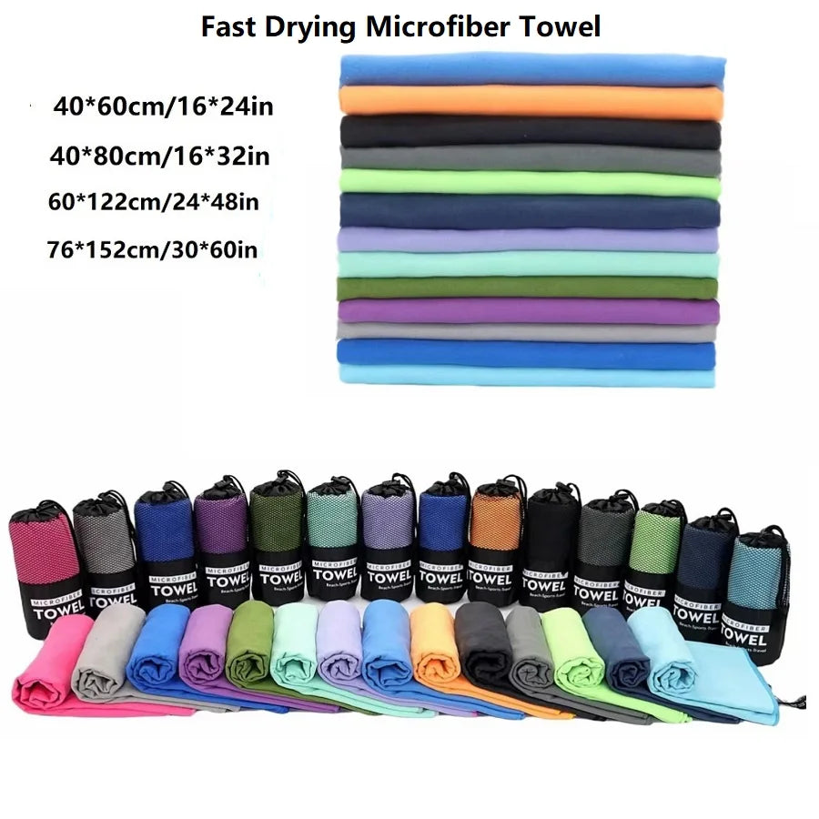 Towels Super Fast Drying Microfiber