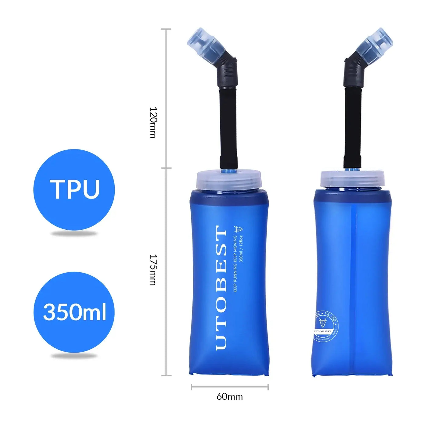 Soft Collapsible Water Bottle