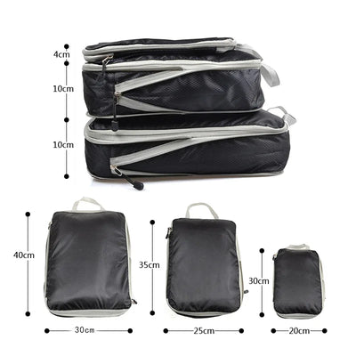 Storage Bag Compressible Packing Cubes Travel