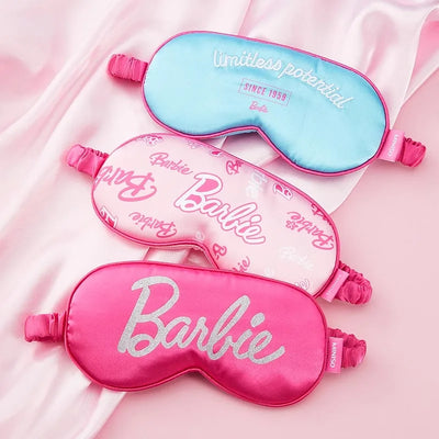 Cute Silk Sleep Eye Mask Barbie